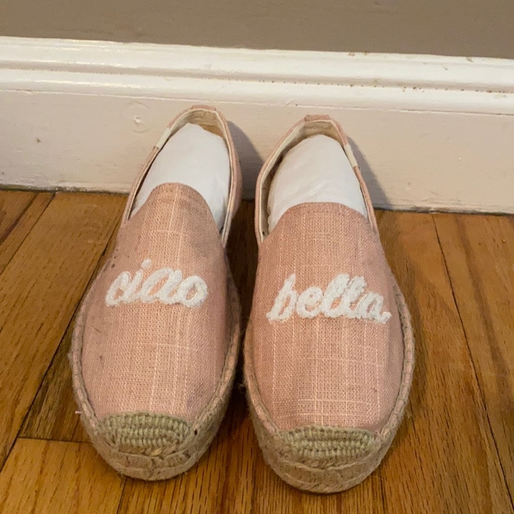 Pink Soludos Moccasins
